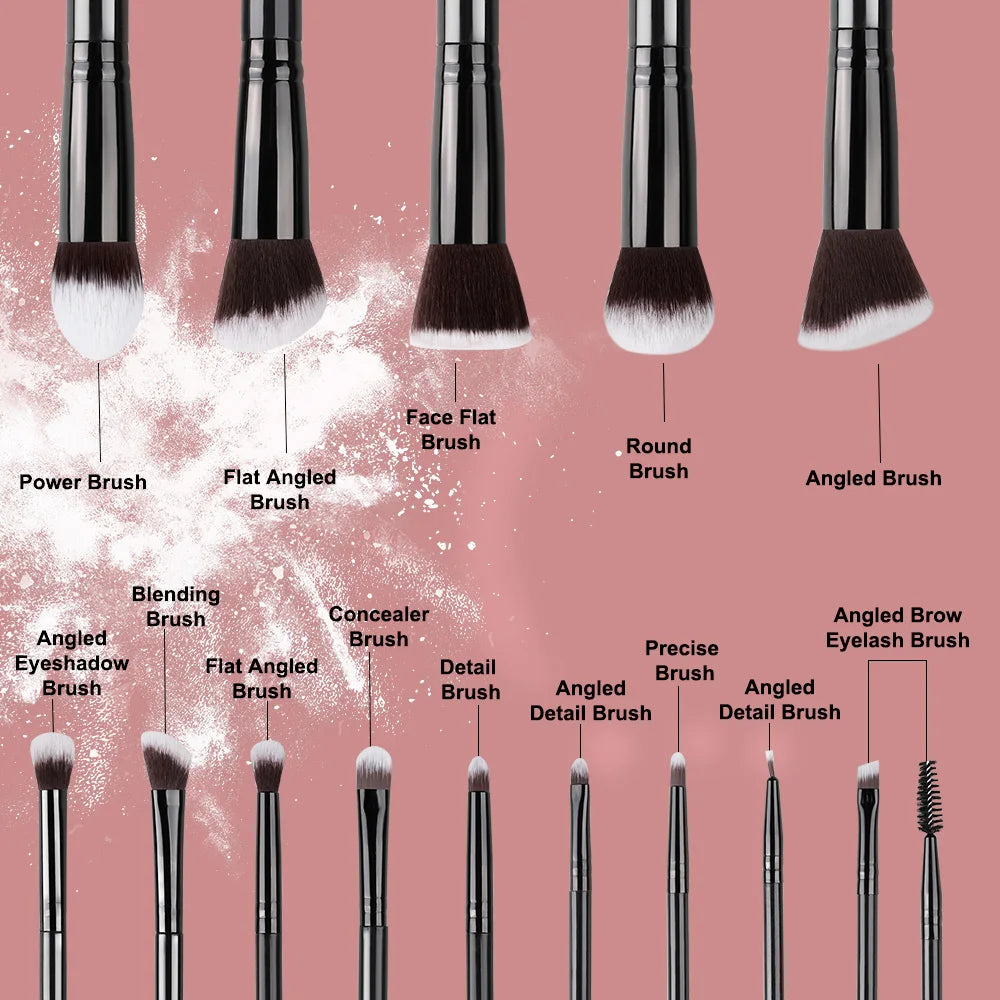 Belle 14-Piece Brush Set
